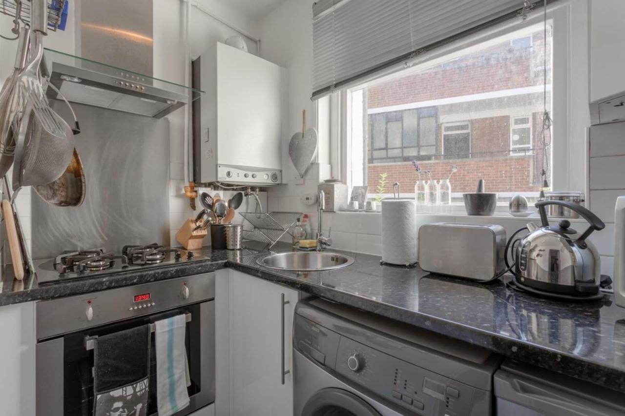 Stylish 1 Bed Apartment Near Battersea Park London Exterior foto